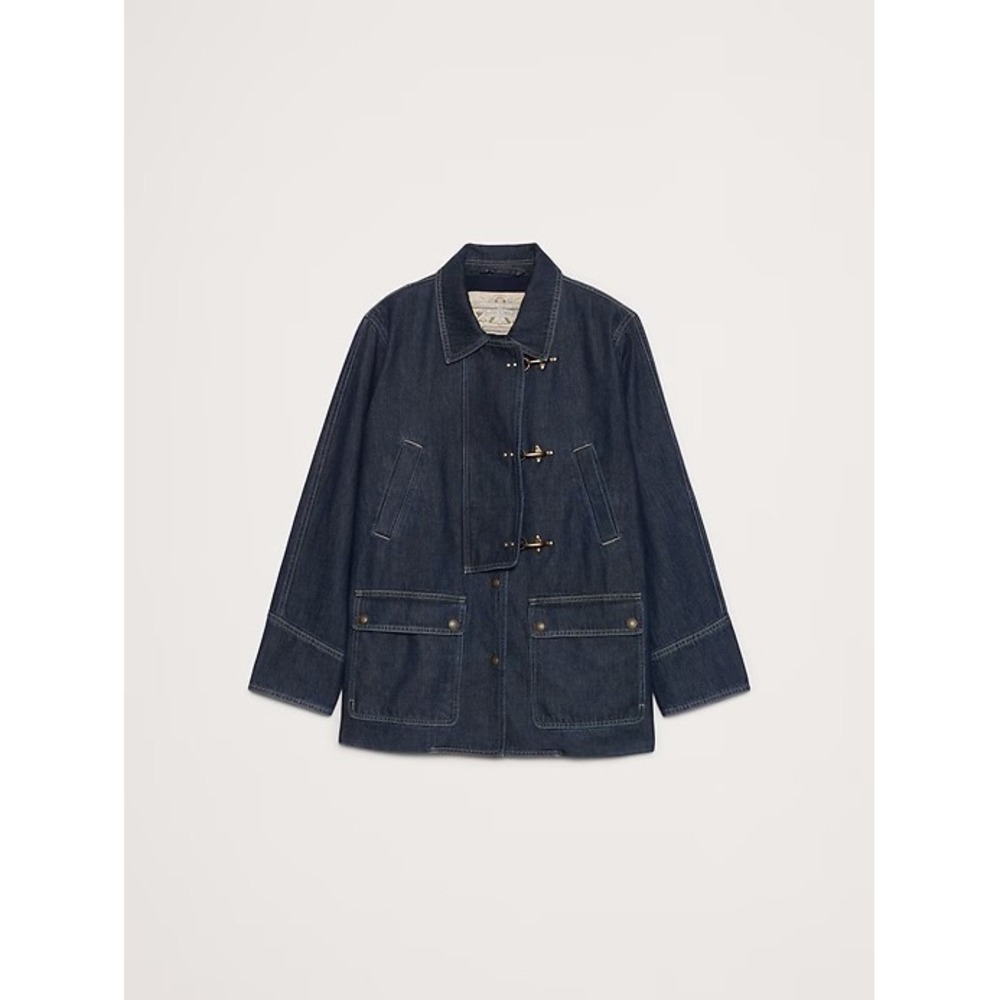 Banana Republic Heritage Barn Jacket Dark Rinse XXL New With Tags